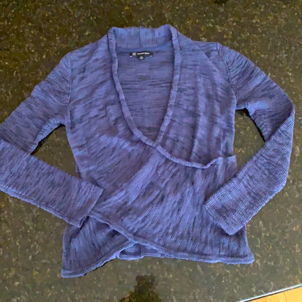 1/2 wrap sweater